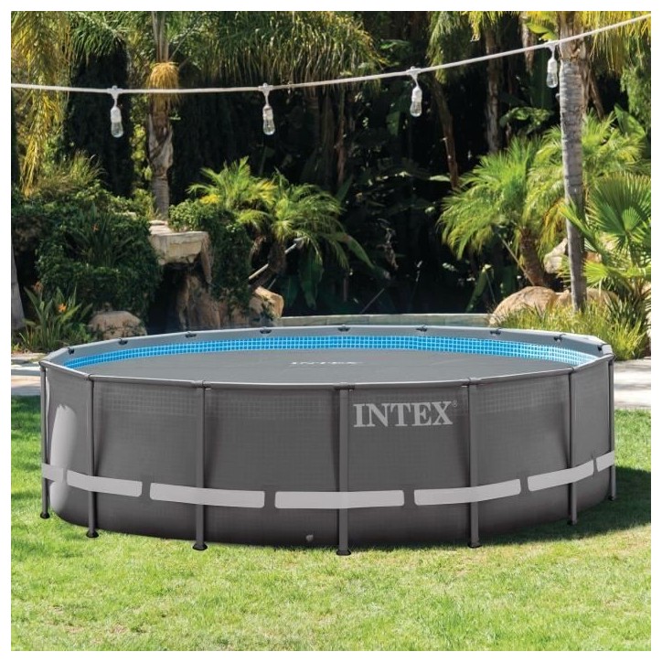 Bâche a bulles pour piscine ronde Intex UTF00142 - Diametre 4,88m - Epaisseur 270 microns