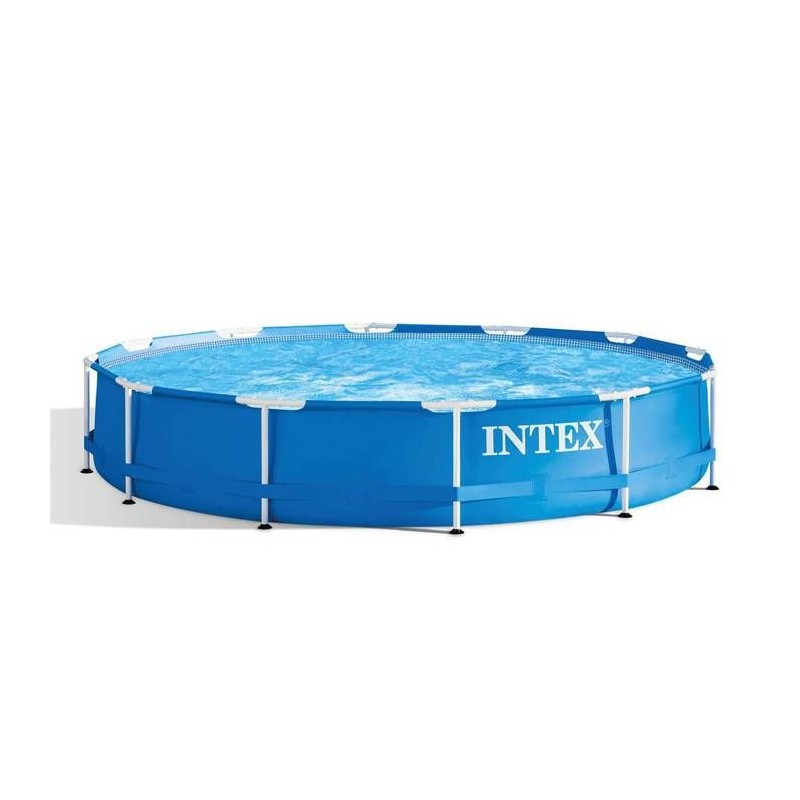 Kit Piscine hors sol tubulaire INTEX - Metal Frame - 366 x 76 cm - Ron Kit Piscine hors sol tubulaire INTEX - Metal Frame - 366 x 76 cm - Ron