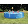 Kit Piscine hors sol tubulaire INTEX - Metal Frame - 366 x 76 cm - Ron