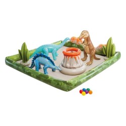Aire de jeux gonflable - INTEX - Dino Aventure - 410 Litres - 2 ans+ -