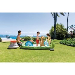 Aire de jeux gonflable - INTEX - Dino Aventure - 410 Litres - 2 ans+ -