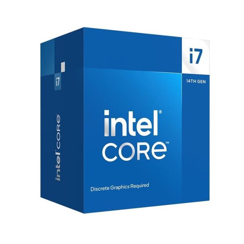 Processeur - INTEL - Core i7-14700F 5.4GHz LGA1700 Box Processeur - INTEL - Core i7-14700F 5.4GHz LGA1700 Box
