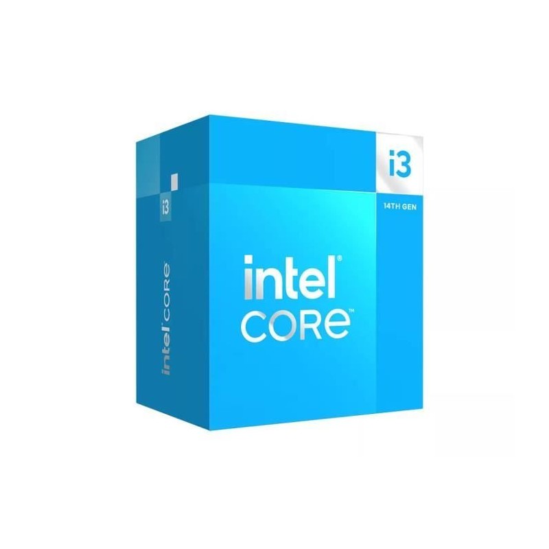 Processeur - INTEL - Core i3-14100F 4.7GHz LGA1700 Box Processeur - INTEL - Core i3-14100F 4.7GHz LGA1700 Box