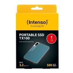 Disque dur externe - INTENSO - TX100 - 1 To - USB-C 3.2 Gen 1x1 - SSD