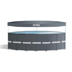 Kit Piscine hors sol tubulaire INTEX - Ultra XTR - 488 x 122 cm - Rond