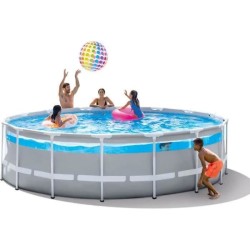Kit Piscine hors sol tubulaire INTEX - Pris Frame - 488 x 122 cm - Ron