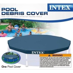 Intex - 28030 - Bâche protection pour piscine ronde 3m05 - Ø 3,05 m