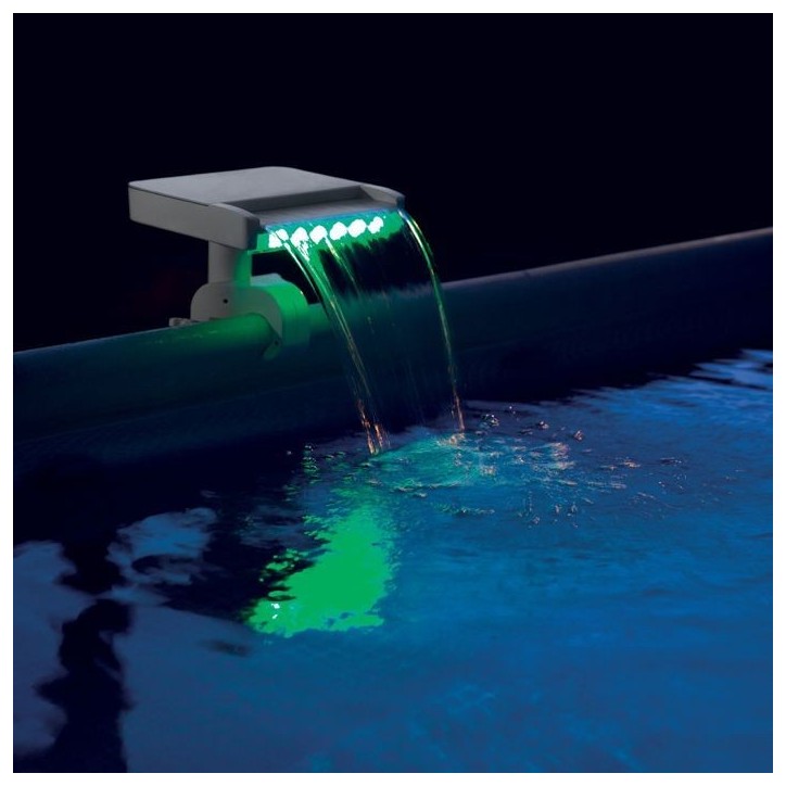 Fontaine cascade pour piscine LED Intex Fontaine cascade pour piscine LED Intex