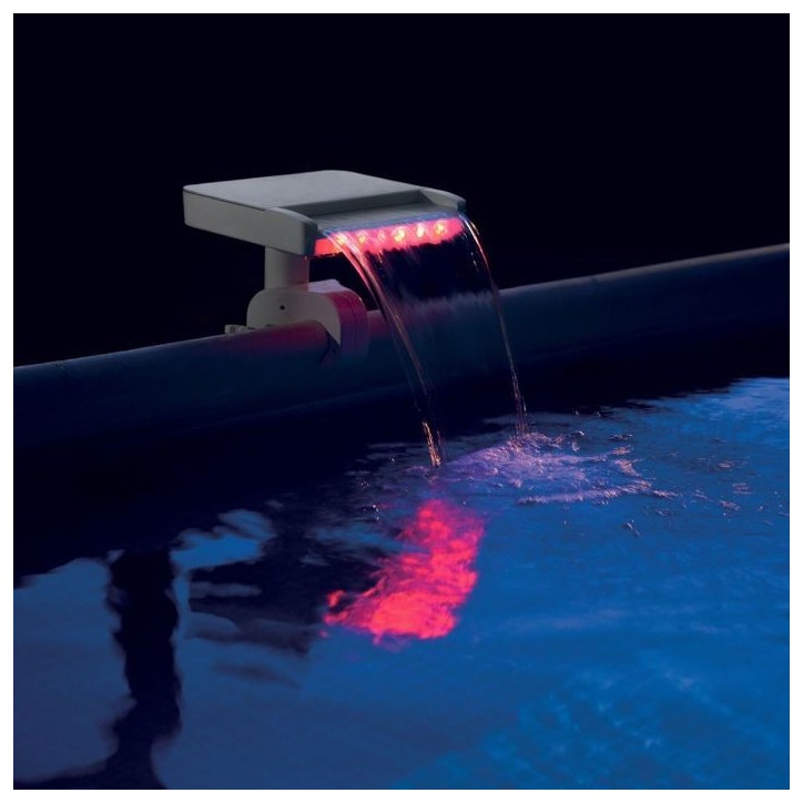 Fontaine cascade pour piscine LED Intex Fontaine cascade pour piscine LED Intex