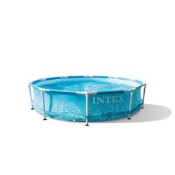 Kit Piscine hors sol tubulaire INTEX - Metal Frame - 305 x 76 cm - Ron