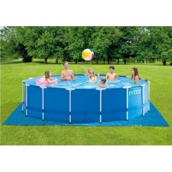 Kit Piscine hors sol tubulaire INTEX - Metal Frame - 457 x 122 cm - Ro
