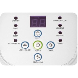 Stérilisateur au sel INTEX Krystal Clear QS500 pour piscine jusqu'a 2