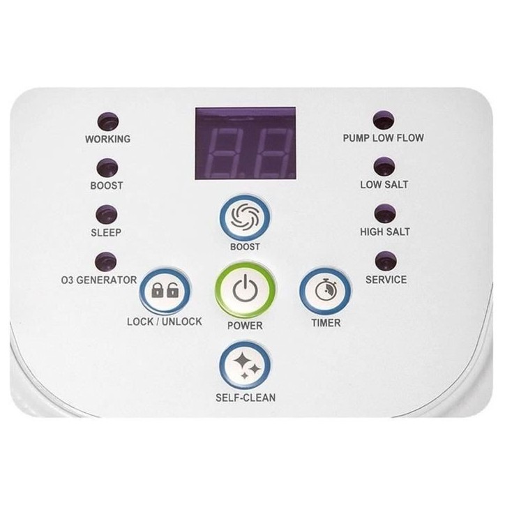 Stérilisateur au sel INTEX Krystal Clear QS500 pour piscine jusqu'a 26,5 m³ Stérilisateur au sel INTEX Krystal Clear QS500 pour piscine jusqu'a 26,5 m³