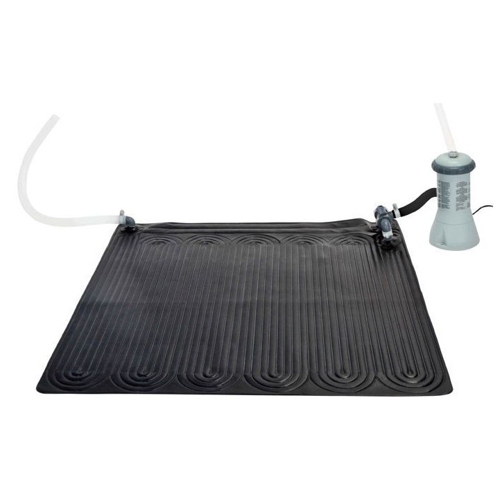 Intex Tapis solaire chauffant PVC 1,2x1,2 m Noir 28685 91056 Intex Tapis solaire chauffant PVC 1,2x1,2 m Noir 28685 91056
