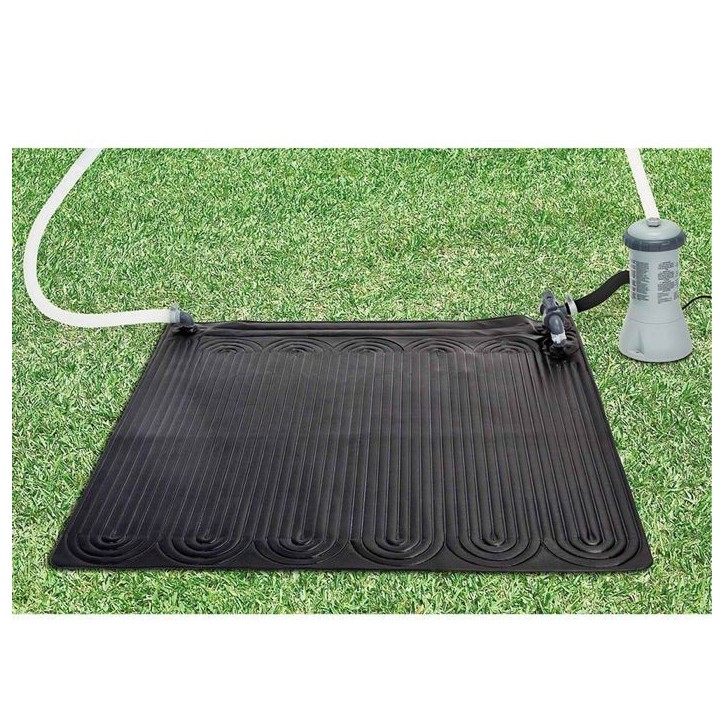 Intex Tapis solaire chauffant PVC 1,2x1,2 m Noir 28685 91056 Intex Tapis solaire chauffant PVC 1,2x1,2 m Noir 28685 91056