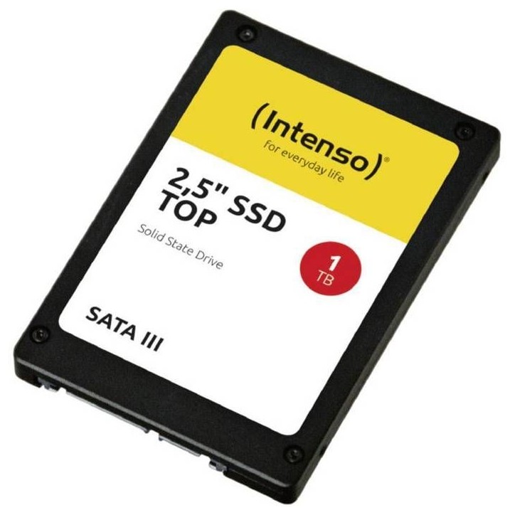 Intenso Top Performance 1 TB SSD interne 6.35 cm (2.5) SATA 6 Gb/s au détail 3812460 Intenso Top Performance 1 TB SSD interne 6.35 cm (2.5) SATA 6 Gb/s au détail 3812460