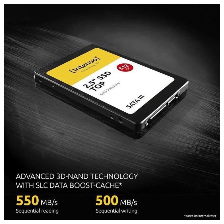Disque dur INTENSO 3812470 2 TB SSD