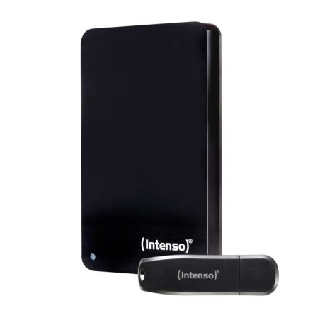 Disque dur 2,5 portable - HDD 3.2 + USB - INTENSO - 2 To + 64 Go