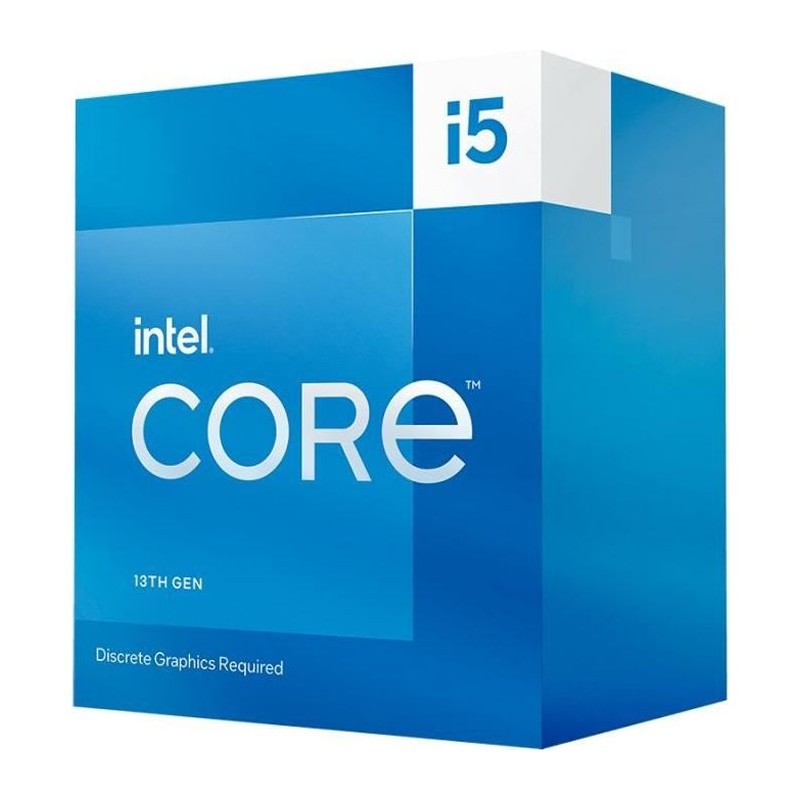 Processeur Intel Core i5-13400F - INTEL - 2.5 GHz / 4.6 GHz - 10 coeur