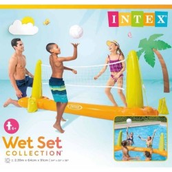 Jeu de volley gonflable - INTEX - Pour piscine - Mixte - A partir de 6