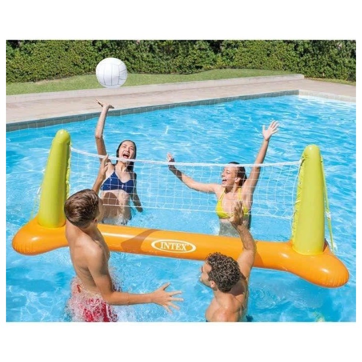 Jeu de volley gonflable - INTEX - Pour piscine - Mixte - A partir de 6 ans