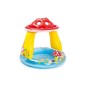 Piscine gonflable enfant INTEX - Pataugeoire carrée champignon - 102x89 CM - 45 litres