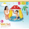 Piscine gonflable enfant INTEX - Pataugeoire carrée champignon - 102x