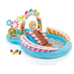 Aire de jeux Piscine enfant gonflable - INTEX - Royaume des bonbons -