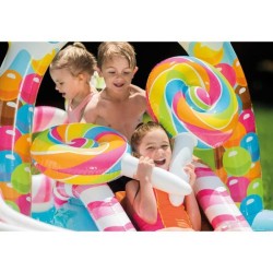 Aire de jeux Piscine enfant gonflable - INTEX - Royaume des bonbons -