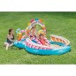 Aire de jeux Piscine enfant gonflable - INTEX - Royaume des bonbons - 295 x 191 x 130 cm