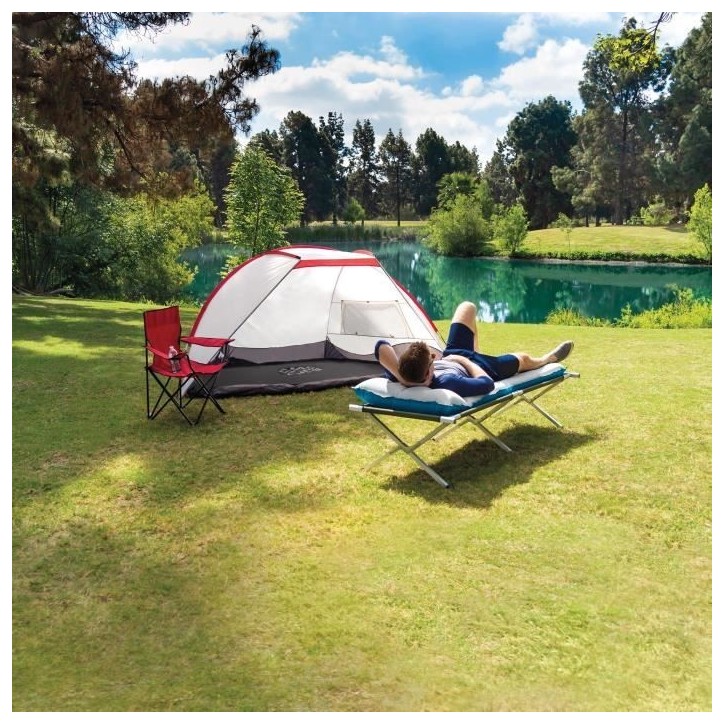 Airbed camping 1 place fibertech - Intex Airbed camping 1 place fibertech - Intex