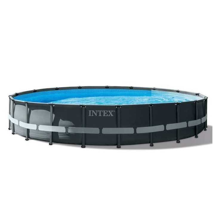 Kit Piscine hors sol tubulaire INTEX - Ultra XTR - 610 x 122 cm - Ronde (Filtre a sable, bâche, tapis de sol, échelle) - 26334 Kit Piscine hors sol tubulaire INTEX - Ultra XTR - 610 x 122 cm - Ronde (Filtre a sable, bâche, tapis de sol, échelle) - 26334