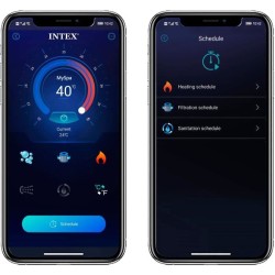 Spa - INTEX - PureSpa Carbone - 6 places - 140 diffuseurs a bulles - 6