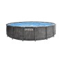 Kit Piscine hors sol tubulaire INTEX - Pris Frame - 549 x 122 cm - Ronde (Pompe, bâche, tapis de sol et échelle) - 26744NP Kit Piscine hors sol tubulaire INTEX - Pris Frame - 549 x 122 cm - Ronde (Pompe, bâche, tapis de sol et échelle) - 26744NP