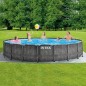 Kit Piscine hors sol tubulaire INTEX - Pris Frame - 549 x 122 cm - Ronde (Pompe, bâche, tapis de sol et échelle) - 26744NP Kit Piscine hors sol tubulaire INTEX - Pris Frame - 549 x 122 cm - Ronde (Pompe, bâche, tapis de sol et échelle) - 26744NP