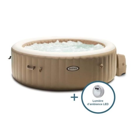 Spa gonflable INTEX - Sahara - 196 x 71 cm - 4 places - Rond - 28426FR