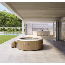 Spa gonflable INTEX - Sahara - 196 x 71 cm - 4 places - Rond - 28426FR
