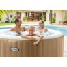 Spa gonflable INTEX - Sahara - 196 x 71 cm - 4 places - Rond - 28426FR