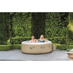 Spa gonflable INTEX - Sahara - 196 x 71 cm - 4 places - Rond - 28426FR