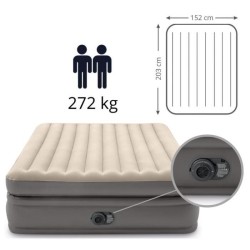 Matelas gonflable Intex - Prime Comfort - 2 personnes - 152x203x51 cm