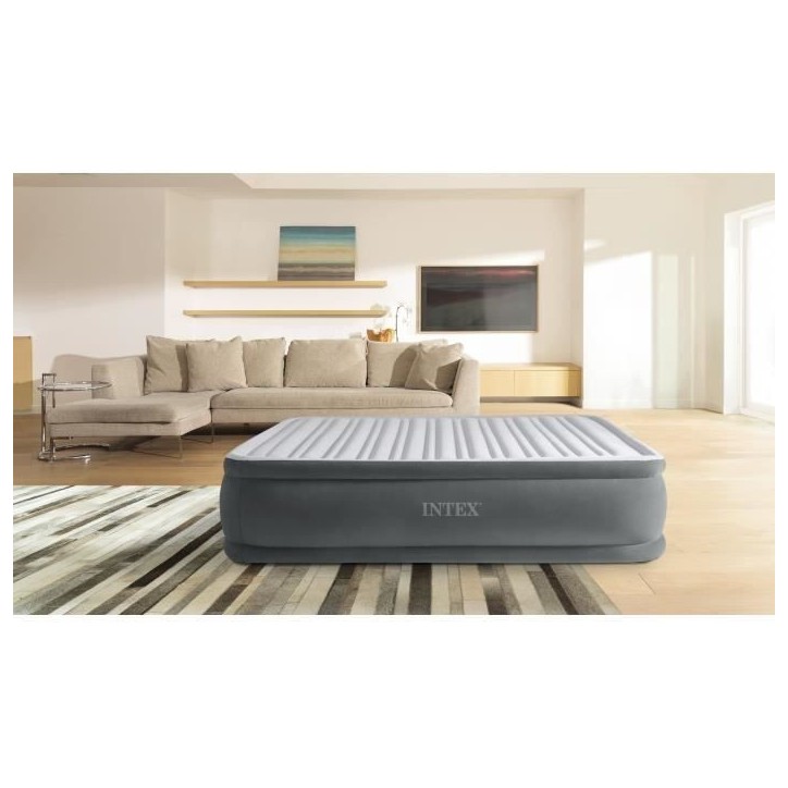 INTEX Lit d'appoint Comfort Plush Elevated - électrique 2 personnes 64414ND INTEX Lit d'appoint Comfort Plush Elevated - électrique 2 personnes 64414ND