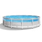 Kit Piscine hors sol tubulaire INTEX - Pris Frame - 427 x 107 cm - Ronde (Pompe, bâche, tapis de sol et échelle) - 26722NP Kit Piscine hors sol tubulaire INTEX - Pris Frame - 427 x 107 cm - Ronde (Pompe, bâche, tapis de sol et échelle) - 26722NP