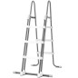 Kit Piscine hors sol tubulaire INTEX - Pris Frame - 427 x 107 cm - Ronde (Pompe, bâche, tapis de sol et échelle) - 26722NP Kit Piscine hors sol tubulaire INTEX - Pris Frame - 427 x 107 cm - Ronde (Pompe, bâche, tapis de sol et échelle) - 26722NP