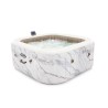 Spa gonflable INTEX - Calacatta - 173 x 173 x 71 cm - 4 places - Carr
