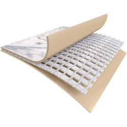 Spa gonflable INTEX - Calacatta - 173 x 173 x 71 cm - 4 places - Carr