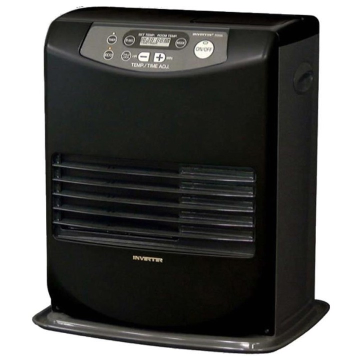 Poele a pétrole électronique INVERTER 5008 - 3200 W - Programmation 24H - Acier MAT BLACK Poele a pétrole électronique INVERTER 5008 - 3200 W - Programmation 24H - Acier MAT BLACK