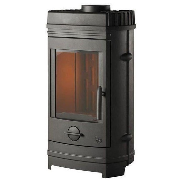 Poele a bois INVICTA Chatel - Puissance optimale: 8 kW - Max: 12 kW- Bûches 34 cm max - Fonte - Fabriqué en France - Ecodesign Poele a bois INVICTA Chatel - Puissance optimale: 8 kW - Max: 12 kW- Bûches 34 cm max - Fonte - Fabriqué en France - Ecodesign