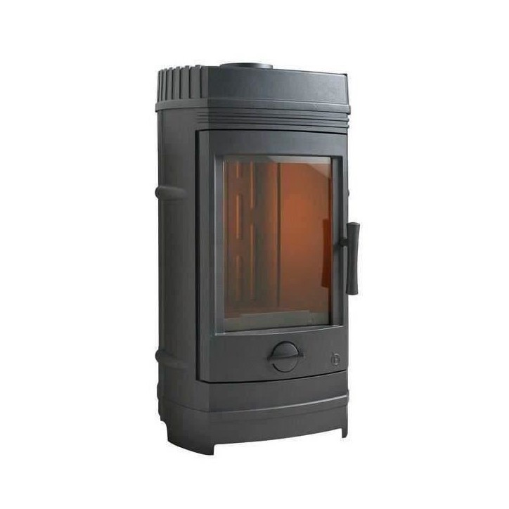 Poele a bois INVICTA Cassine - Puissance optimale :10 kW - Max : 15 kW - Rendement 76%, bûches 34 cm - Fabriqué en France Poele a bois INVICTA Cassine - Puissance optimale :10 kW - Max : 15 kW - Rendement 76%, bûches 34 cm - Fabriqué en France