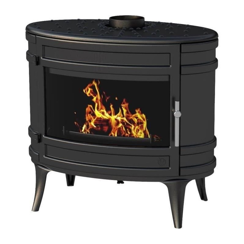 Poele a bois en fonte INVICTA Mandor - Puissance optimale: 12 kW - Max Poele a bois en fonte INVICTA Mandor - Puissance optimale: 12 kW - Max