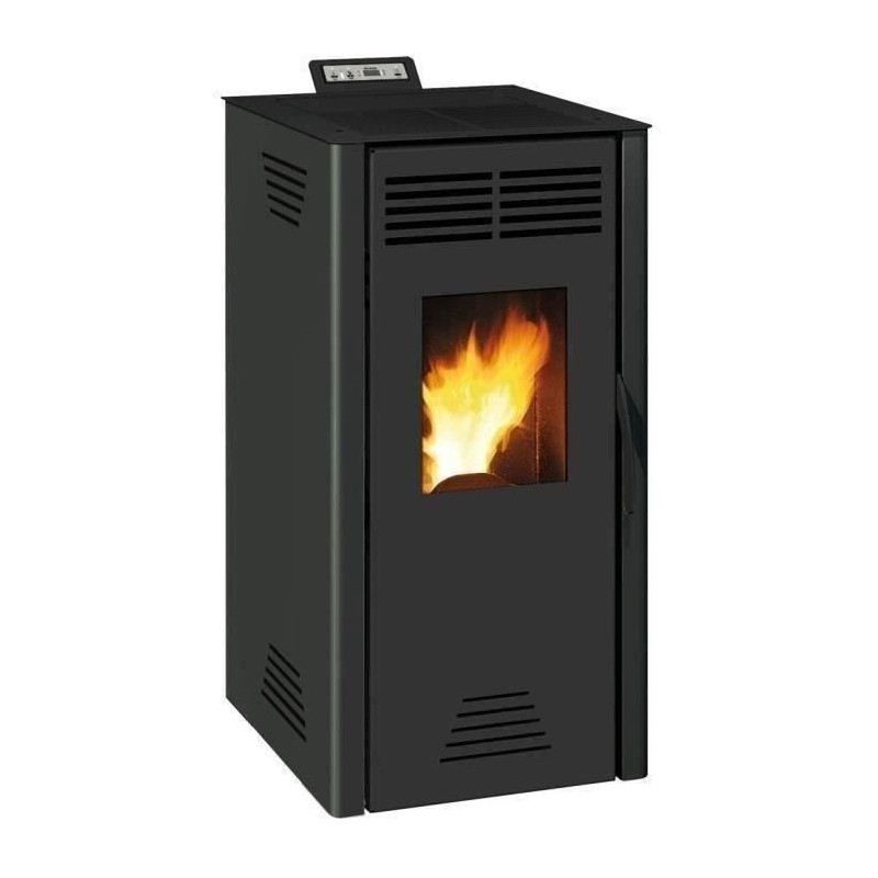 Poele a granulés INVICTA Adrano - 7,3 kW - Rendement 88,7% - Noir Poele a granulés INVICTA Adrano - 7,3 kW - Rendement 88,7% - Noir